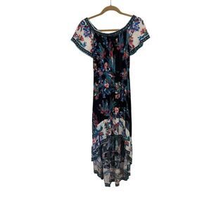 Flying Tomato Off the Shoulder Dress Size Medium Folkloric Festival Whimsical